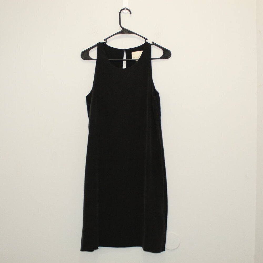 Cynthia Rowley 100% Silk Black Slip Dress Size 4